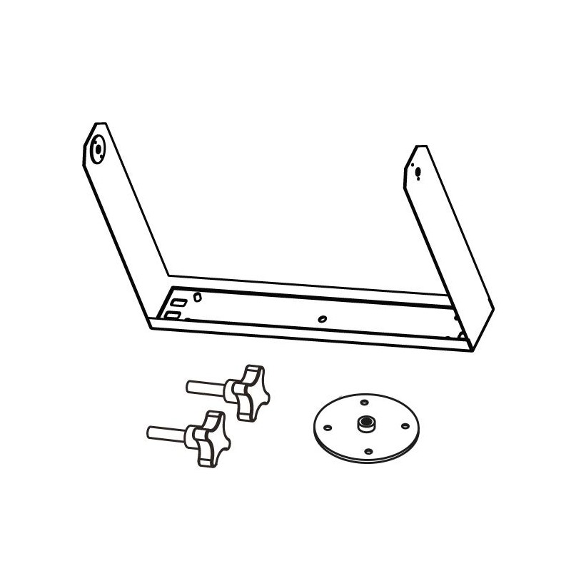 KV2 Audio EX10 Horizontal Bracket Uchwyt montażu poziomego dla EX10